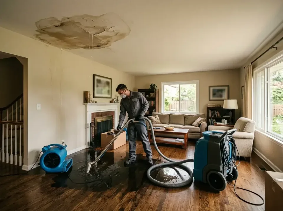 attic-pipe-burst-ceiling-drip-008 — frequently asked questions, Water Damage Restoration & Carpet Care in Dayton, TX